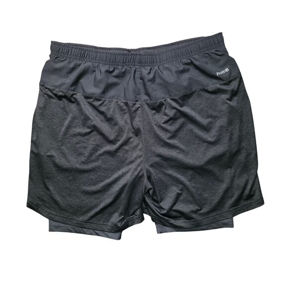 Spyder Men’s Gray ProW B Lined Activewear Running Shorts XL - Picture 4 of 6